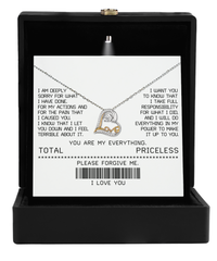 Load image into Gallery viewer, I&#39;m Sorry Heart Necklace - Make It Up
