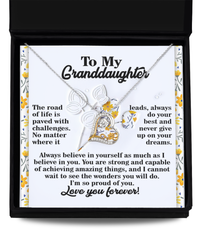 Load image into Gallery viewer, Granddaughter Heart Necklace - On Your Dreams

