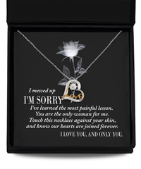 Load image into Gallery viewer, I&#39;m Sorry Heart Necklace - Painful Lesson
