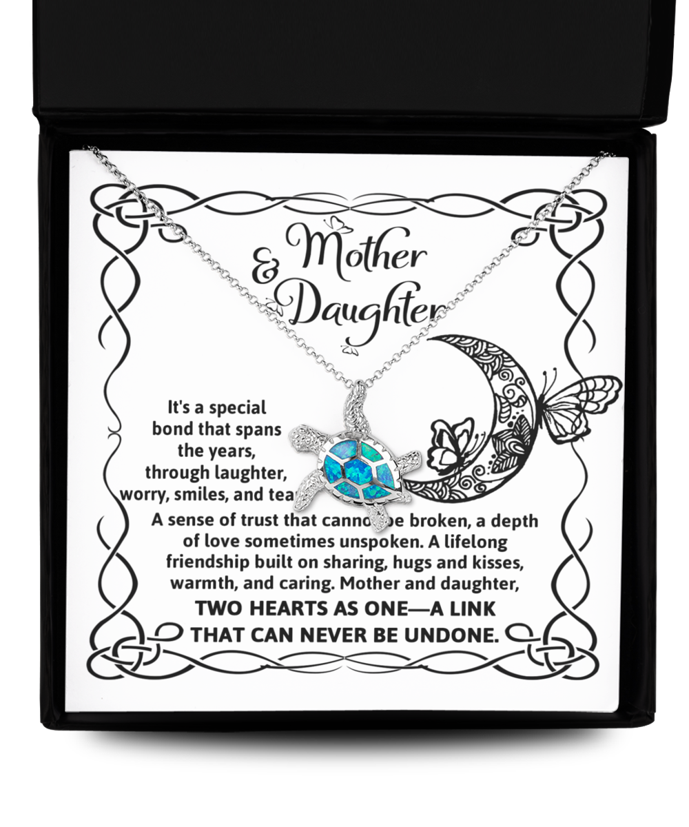 Daughter Turtle Necklace - Special Bond