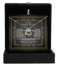 Load image into Gallery viewer, Mother in Law Heart Necklace - Through My Eyes
