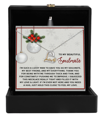 Load image into Gallery viewer, Soulmate Heart Necklace - Feel My Love
