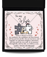 Load image into Gallery viewer, Wife Heart Necklace - Be As One
