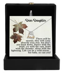 Load image into Gallery viewer, Daughter Heart Necklace - With The Thunder
