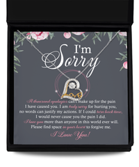 Load image into Gallery viewer, I&#39;m Sorry Heart Necklace - World Ever Will
