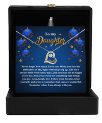 Load image into Gallery viewer, Daughter Heart Necklace - Sunny Days
