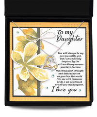 Load image into Gallery viewer, Daughter Heart Necklace - Blessed To Call
