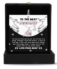 Load image into Gallery viewer, Mom To Be Baby Feet Necklace - Two Worlds
