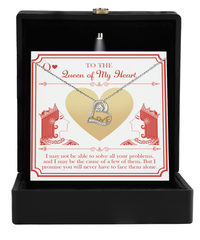 Load image into Gallery viewer, Wife Love Heart Necklace - The Queen
