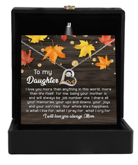 Load image into Gallery viewer, Daughter Heart Necklace - Job Number One
