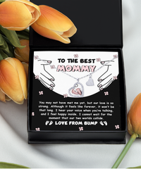 Load image into Gallery viewer, Mom To Be Baby Feet Necklace - Two Worlds
