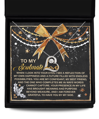 Load image into Gallery viewer, Soulmate Heart Necklace - By My Side
