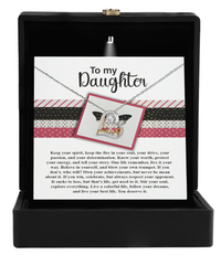 Load image into Gallery viewer, Daughter Heart Necklace - Keep The Fire
