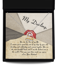 Load image into Gallery viewer, Bride Heart Necklace - Each Moment Together
