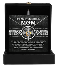 Load image into Gallery viewer, Incredible Mom Cross Necklace - Queen
