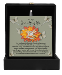 Load image into Gallery viewer, Granddaughter Heart Necklace - Gift Of You
