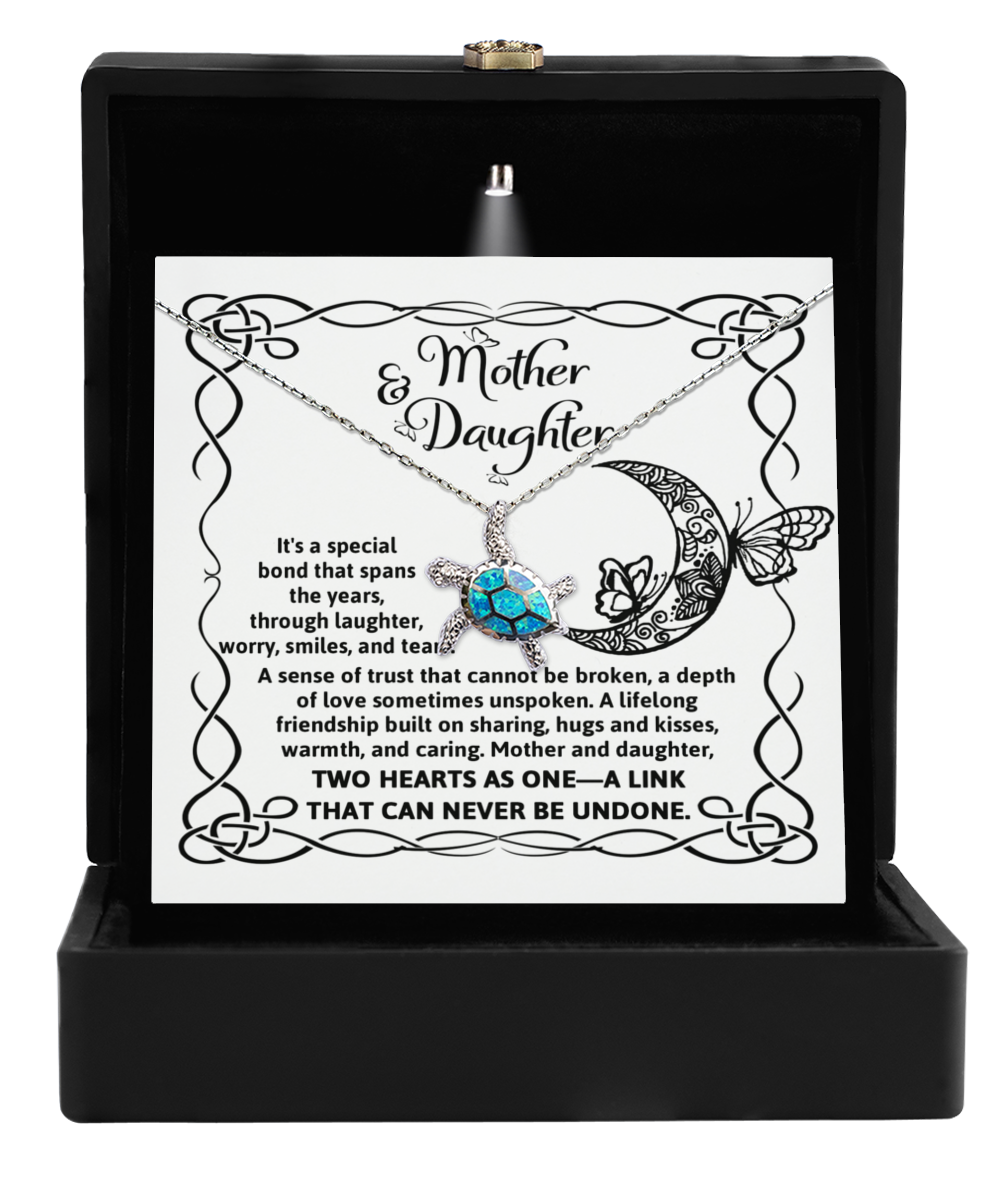 Daughter Turtle Necklace - Special Bond