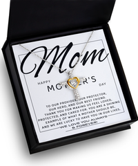 Load image into Gallery viewer, Mom Cross Necklace - Our Best Friend
