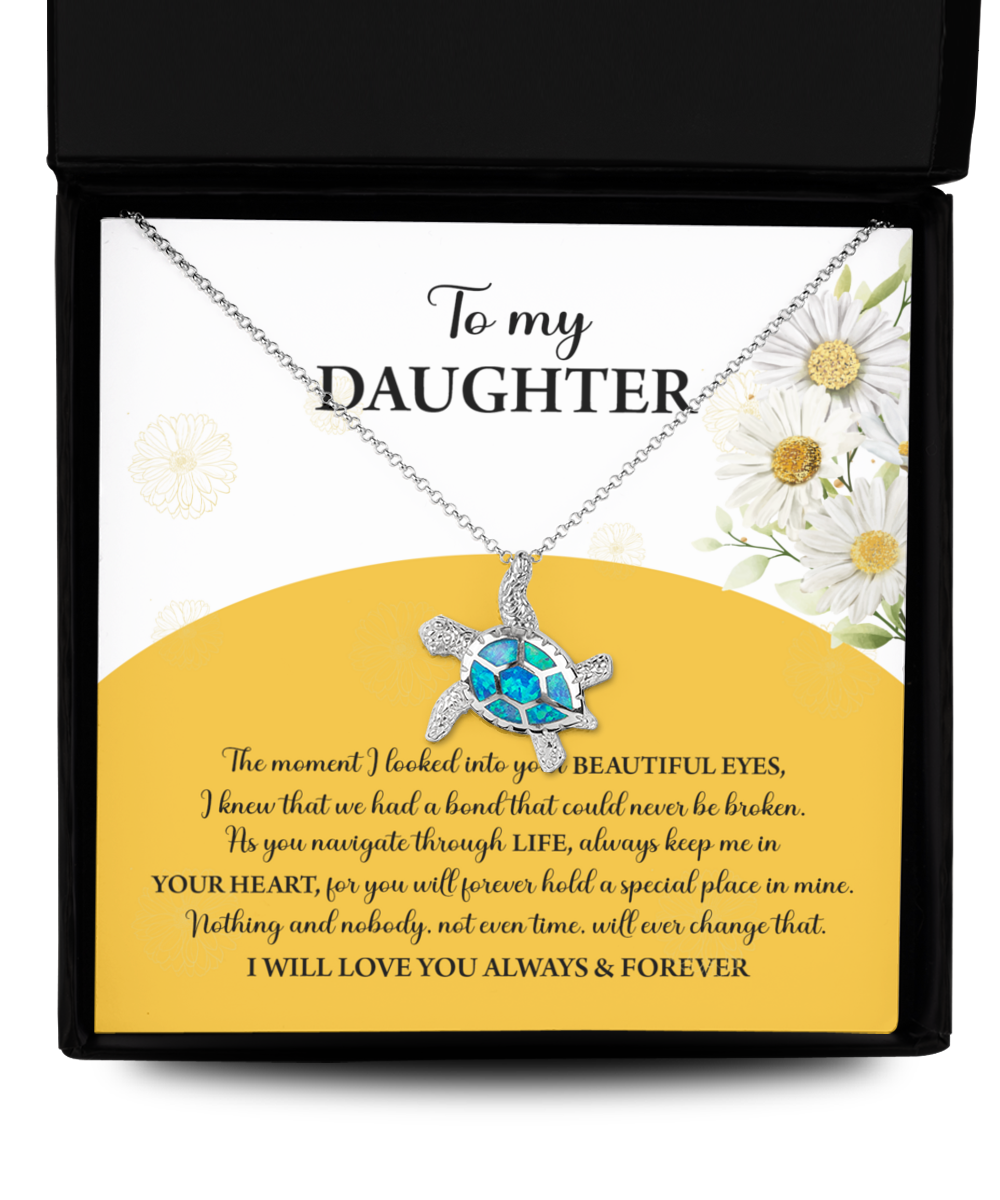 Daughter Turtle Necklace - Special Place