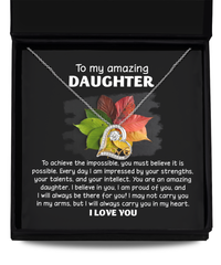 Load image into Gallery viewer, Daughter Heart Necklace - It Is Possible
