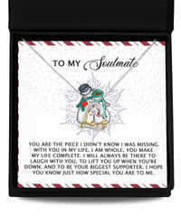 Load image into Gallery viewer, Soulmate Heart Necklace - Laugh With You
