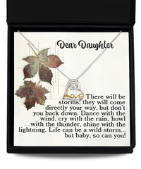 Load image into Gallery viewer, Daughter Heart Necklace - With The Thunder
