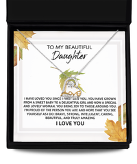 Load image into Gallery viewer, Daughter Heart Necklace - See Yourself
