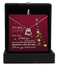 Load image into Gallery viewer, Soulmate Heart Necklace - Love You
