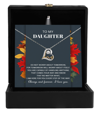 Load image into Gallery viewer, Daughter Heart Necklace - Comes Your Way
