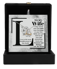 Load image into Gallery viewer, Wife Heart Necklace - Love Is
