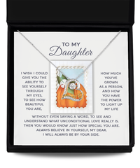 Load image into Gallery viewer, Daughter Heart Necklace - How Special
