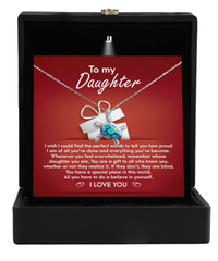 Load image into Gallery viewer, To My Daughter - Turtle Necklace Gift
