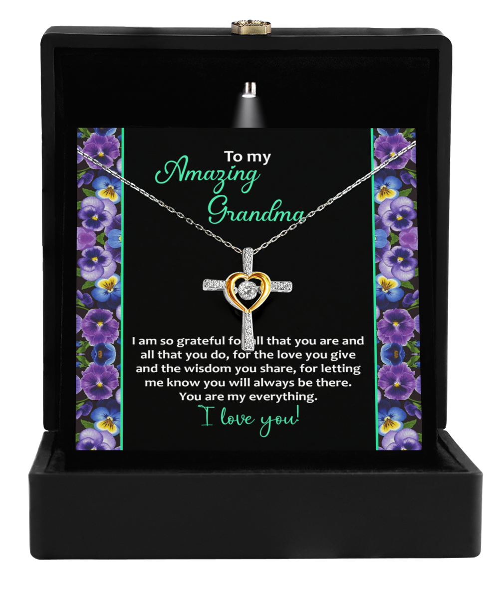 Grandma Cross Necklace - My Everything