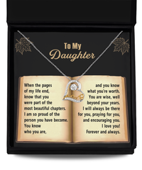 Load image into Gallery viewer, Daughter Heart Necklace - Beyond Your Years
