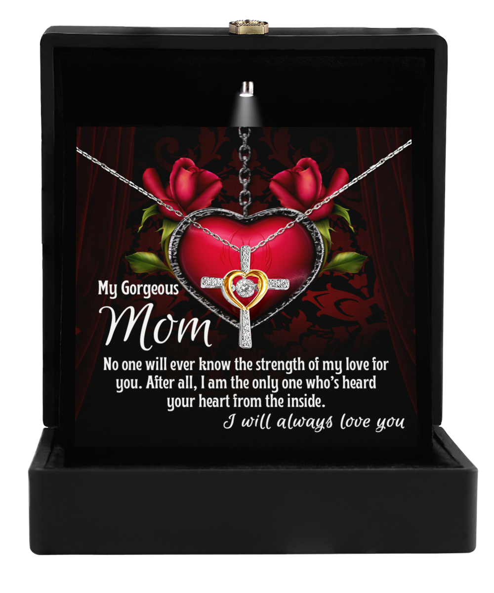 Mom Cross Necklace - Heard Your Heart