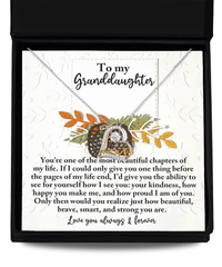 Load image into Gallery viewer, Granddaughter Heart Necklace - How Beautiful
