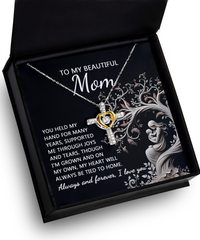 Load image into Gallery viewer, Mom Cross Necklace - On My Own
