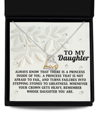 Load image into Gallery viewer, Daughter Heart Necklace - Inside of You
