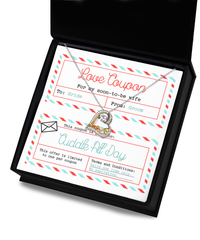 Load image into Gallery viewer, Wife Heart Necklace - Love Coupon
