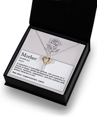 Load image into Gallery viewer, Mom Cross Necklace - Mother Superhero
