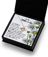 Load image into Gallery viewer, Mother in Law Cross Necklace - Warm Heart
