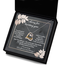 Load image into Gallery viewer, I&#39;m Sorry Heart Necklace - Lies In Yours
