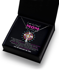 Load image into Gallery viewer, Proud Mom Of A Crazy Son - Cross Necklace
