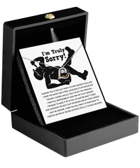 Load image into Gallery viewer, I&#39;m Sorry Heart Necklace - Selfish Actions
