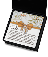 Load image into Gallery viewer, Daughter Heart Necklace - Saying A Word
