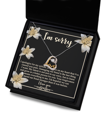 Load image into Gallery viewer, I&#39;m Sorry Heart Necklace - The Last Thing

