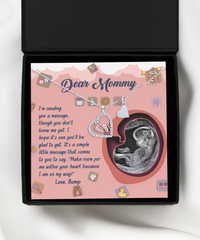 Load image into Gallery viewer, Mom To Be Baby Feet Necklace - On My Way
