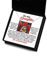Load image into Gallery viewer, Daughter Heart Necklace - Deeper Love

