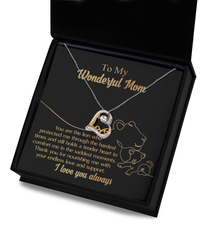 Load image into Gallery viewer, Wonderful Mom Heart Necklace - Lion
