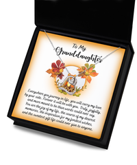 Load image into Gallery viewer, Granddaughter Heart Necklace - By Your Side
